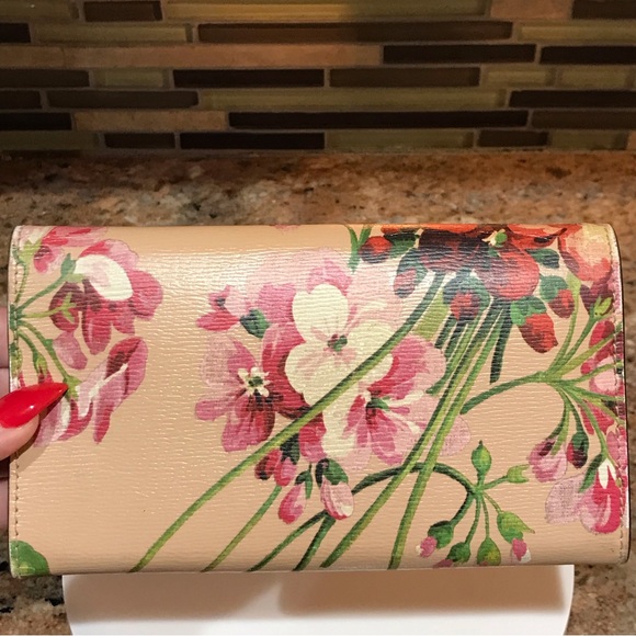 GUCCI Blooms Long Leather Continental Wallet 😍🌸🔥 - Picture 15 of 17